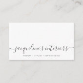 SJABLOON Floral Blush Roze  Rozen Visitekaartje (Voorkant)