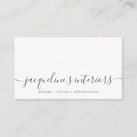 SJABLOON Floral Blush Roze  Rozen Visitekaartje (Voorkant)