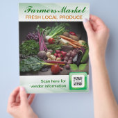 Sjabloon flyer — Verse producten (Hand)