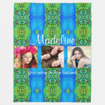 Sjabloon foto aangepast tekstthema pauw