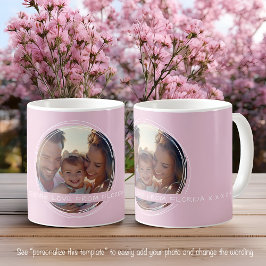 Sjabloon Foto Bericht Aandenken Familie Roze C52 C Koffiemok