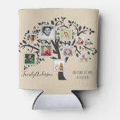 Sjabloon Foto Collage Family Tree - Aangepast Blikjeskoeler (Voorkant)