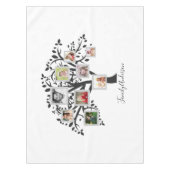 Sjabloon Foto Collage Family Tree - Aangepast Tafelkleed (Voorkant)