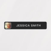 Sjabloon Foto- en naamlabels voor Sticker (Design 1)