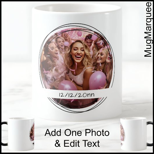 Sjabloon Fotobericht Keepsake Party Wit C00 Koffiemok