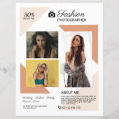 Sjabloon fotografie flyer (Voorkant)