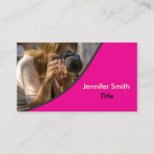 Sjabloon | Fotografie - Foto Visitekaartje (Voorkant)