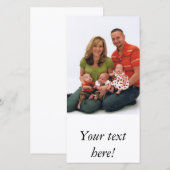 Sjabloon fotokaart (Voorkant / Achterkant)