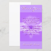 Sjabloon fotokaarten - aanpasbare lillies (Voorkant / Achterkant)