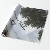 Sjabloon Fotorechthoekcamera Cadeaupapier (Uitgerold)