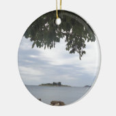 Sjabloon Fotorechthoekcamera Keramisch Ornament (Links)