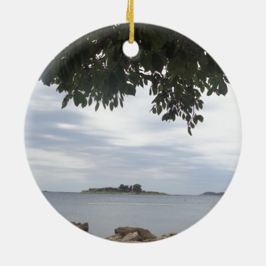 Sjabloon Fotorechthoekcamera Keramisch Ornament (Achterkant)