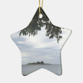 Sjabloon Fotorechthoekcamera Keramisch Ornament (Links)