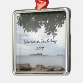 Sjabloon Fotorechthoekcamera Metalen Ornament (Links)