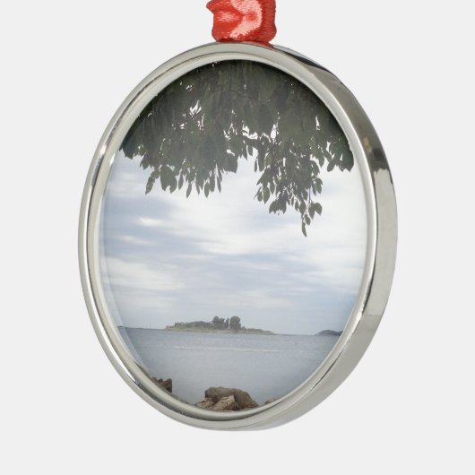 Sjabloon Fotorechthoekcamera Metalen Ornament (Links)