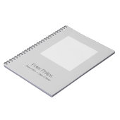 Sjabloon Funeral Guest Book - Voeg favoriete Afbee Notitieboek (Linkerzijde)