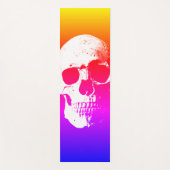 Sjabloon Geel Sinaasappel Rood Blauw Paars Yogamat (Voorkant)