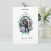 Sjabloon geheugenkaart kaart (Staand voorkant)