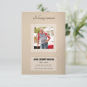 Sjabloon geheugenkaart kaart (Staand voorkant)