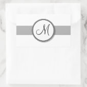 Sjabloon  gespleten monogram zegel (Tas)