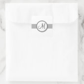 Sjabloon  gespleten monogram zegel (Tas)