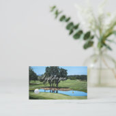 Sjabloon Golf-cadeaubon Kortingskaartje (Staand voorkant)