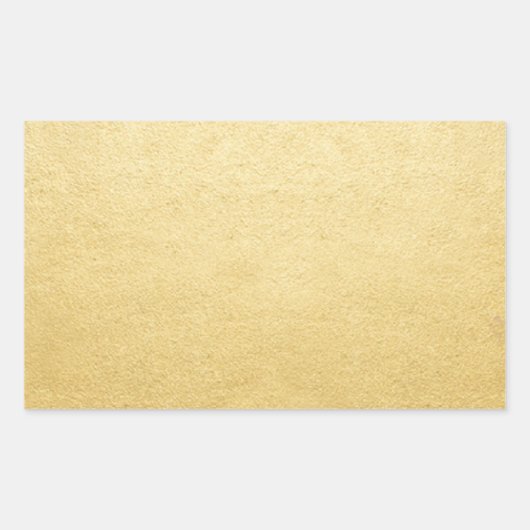 Sjabloon Goud Glans Voeg Tekst of Logo Toe Rechthoekige Sticker (Voorkant)