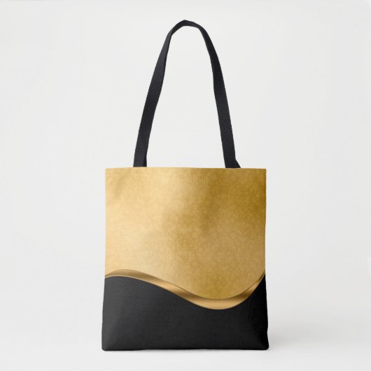 Sjabloon gouden sierdemper tote bag (Voorkant)
