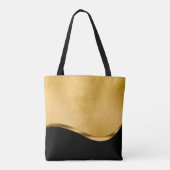 Sjabloon gouden sierdemper tote bag (Achterkant)