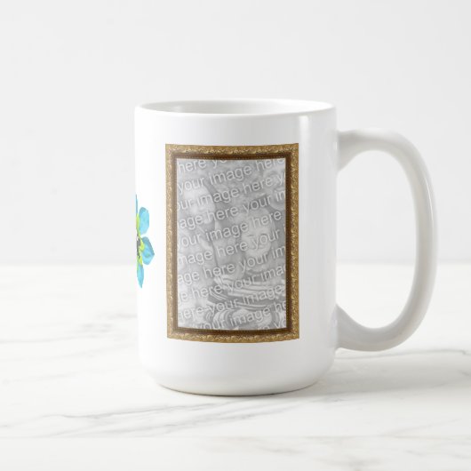 SJABLOON GRANDMA Foto Mok (Rechts)