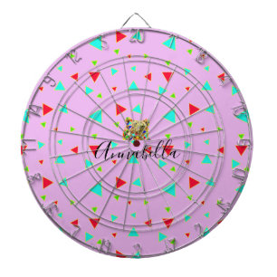 Sjabloon Grizzly Beer Roze patroon Dartbord