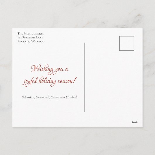 Sjabloon groene deur voor kerstvakantie (Achterkant)