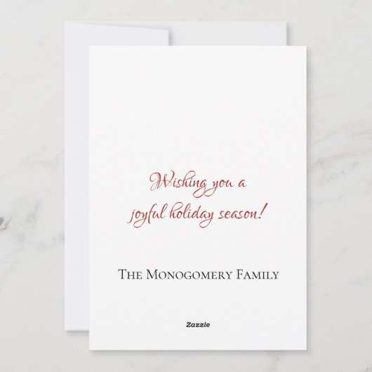 Sjabloon groene deur voor kerstvakantie (Achterkant)