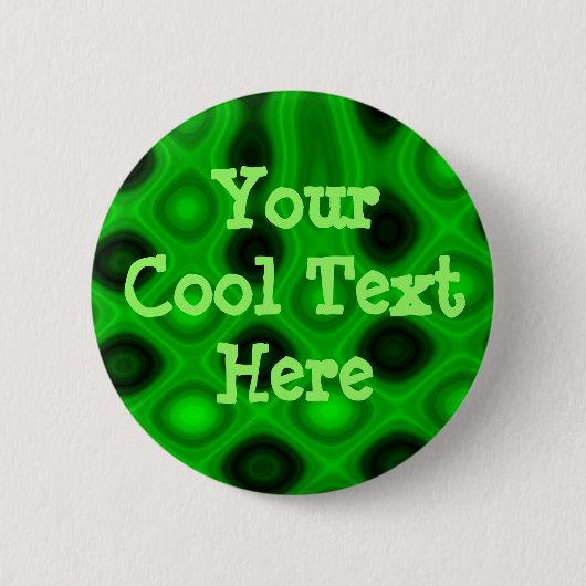 sjabloon "Groene elektriciteit III" Ronde Button 5,7 Cm (Voorkant)