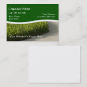 Sjabloon grote landschappelijke Visitekaartjes (Voorkant / Achterkant)
