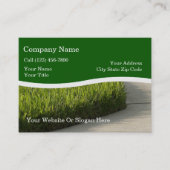 Sjabloon grote landschappelijke Visitekaartjes (Voorkant)