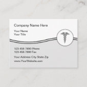 Sjabloon grote medische Visitekaartjes (Voorkant)