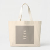 sjabloon grote tote bag (Voorkant)