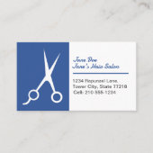  Sjabloon Hair Stylist Visitekaartje (Voorkant)