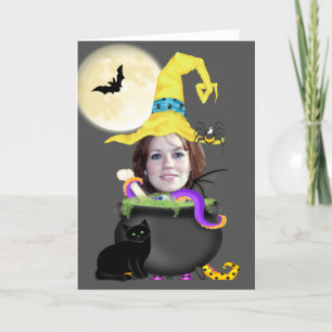 Sjabloon Halloween Witch