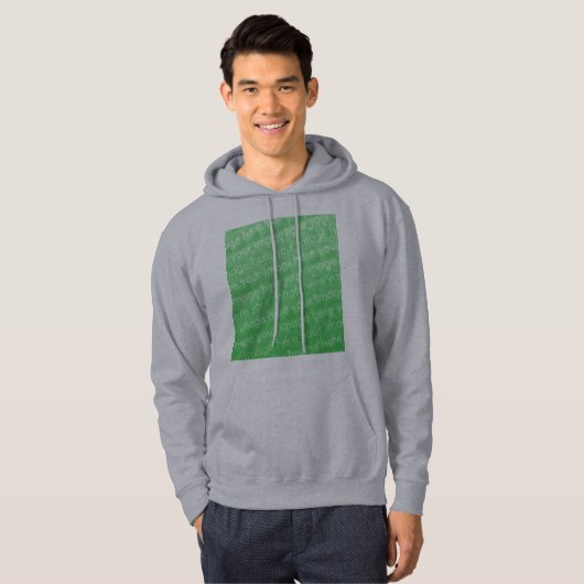 Sjabloon Hoodie (Voorkant volledig)
