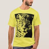 Sjabloon Hoofd gezichtsveld Pop Kunst elegante Man T-shirt (Voorkant)