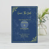 Sjabloon huwelijksuitnodiging, Grieks bruiloft inv Kaart (Staand voorkant)