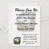 Sjabloon huwelijksuitnodiging kaart (Voorkant)