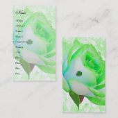 Sjabloon Iers Roos Visitekaartje (Voorkant / Achterkant)