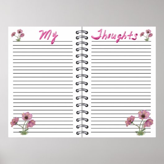 Sjabloon invoegen in digitale planner poster (Voorkant)