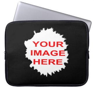 Sjabloon JAGGED HOLE Laptop Sleeve