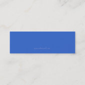 Sjabloon kaart - Baby/douche Mini Visitekaartje (Achterkant)