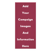 Sjabloon Kaart politieke verkiezingen (Achterkant)