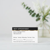 Sjabloon Kassy Medical Professional Appointment Visitekaartje (Staand voorkant)